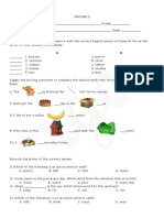 English Summative-Test