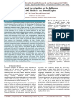 Experimental Investigation On The Influence of Palm Oil Biodiesel in A Diesel Engine