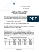 API 650 Manhole Torque Values | PDF | Screw | Mechanical Engineering