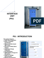PIU - Training Module
