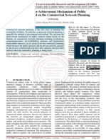 Study On The Achievement Mechanism of Public Interests Based On The Commercial Network Planning