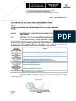 Oficio Mult. 361 Remite Enlaces para Remitir Sus Documentos de Finalizaición Del Año Escolar 2022