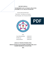 Review Jurnal Penerapan Konsep Finite State Automata (Fsa) Pada Mesin Pembuat Ice Cream Otomatis