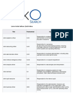 List of Corporate Titles - Wikipedia | PDF | Chief Information Officer ...