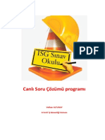 Canlı Soru Çözümü PDF ' 1