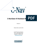 CNAV-MAN-055.3 (C-NaviGator III Hardware Manual)