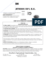 Malathion 50% EC Insecticide Guide