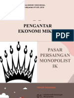 15 Pasar Persaingan Monopolistik