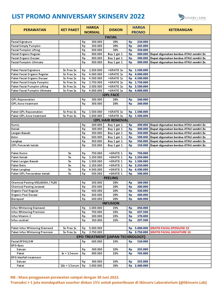 Promo Ultah 2022 1 Pdf