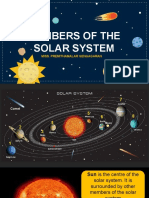 Members of The Solar System
