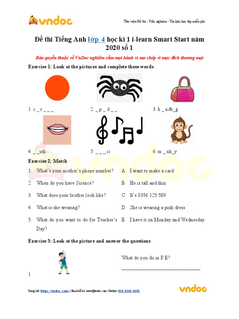 Tieng Anh 3 Smart Start Pdf