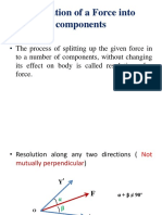 EM 3 Resolution of A Force Into Components