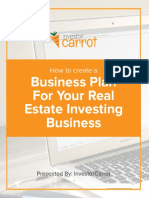 How to Create a Real Estate Investing Business Plan