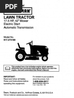 Jcrnftsman'I: Lawn Tractor