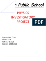 PDF Physics Investigatory Project Abhishek Class Xii