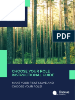 Choose Your Role Instructional Guide