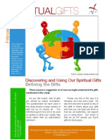 Spiritual Gifts - Definitions