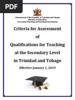 Criteria For Assessment Nov 23