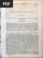 MN Territorial Election Case 1858