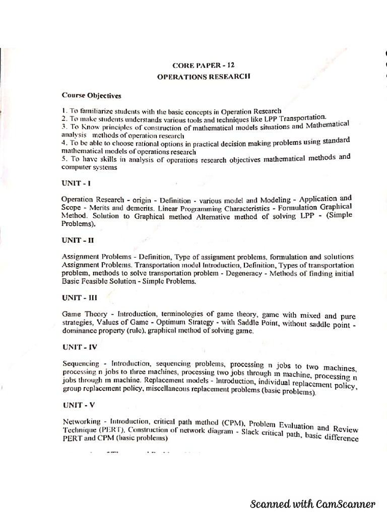 operations-research-syllabus-pdf