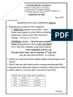 Registraation For 2023-24