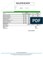 Bulletin Etudiant 5