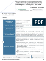 (APEB1-10%) Actividad 2 - Calcule y Contabilice La Mano de Obra Directa e Indirecta para Una Empresa Industrial