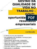 Gestão Da Qualidade de Vida No Trabalho