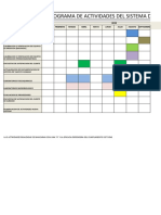 Programa de Actividades de SGC-2018