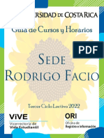 Sede Rodrigo Facio 3-2022