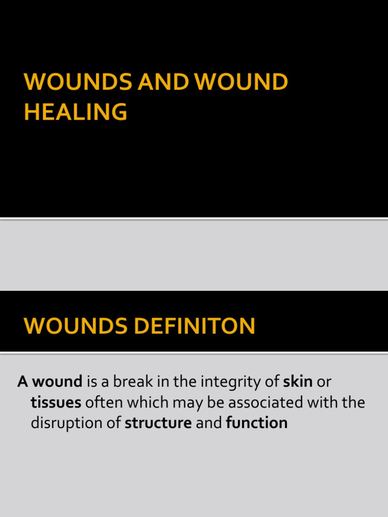 Comprehensive Guide to Wound Healing | PDF | Wound Healing | Wound