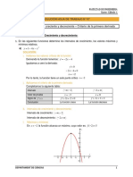 4.S7 SOL Funcion Creciente y Decreciente. Criterio de La 1 Derivada 2017 1