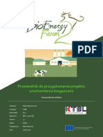 Przewodnik - Projekt Uruchomienia Biogazowni