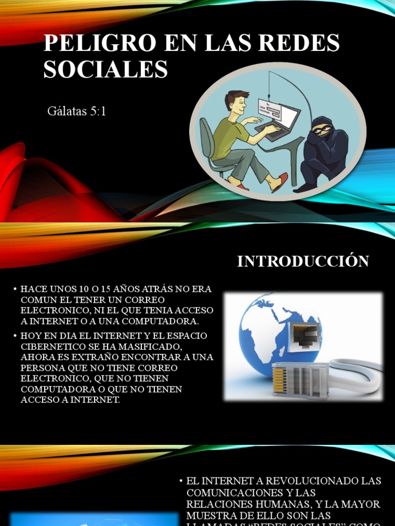 Peligros de las Redes Sociales | PDF | Servicio de redes sociales ...