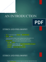 Ethics Lesson 1 An Introduction