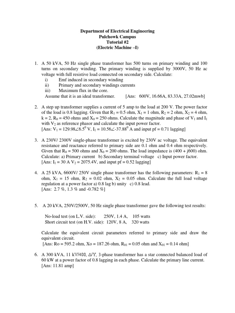 electric-circuit-analysis-and-transformer-calculations-tutorial