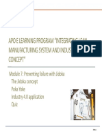 APO E Learning Integrating Lean MFG System With Ind 4 (M7)