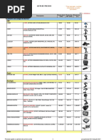 Lista de Preços de Acessórios e Equipamentos | PDF | Computadores