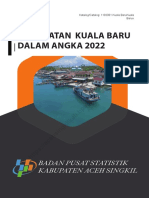 Kecamatan Kuala Baru Dalam Angka 2022
