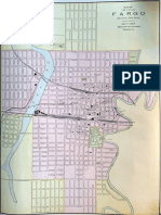 Map of Fargo 1898