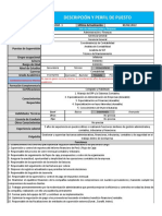 Jefe de Administración y Finanzas