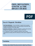 CP 1-5 - PPT - Variation, Deviation, Mag & Comp Course