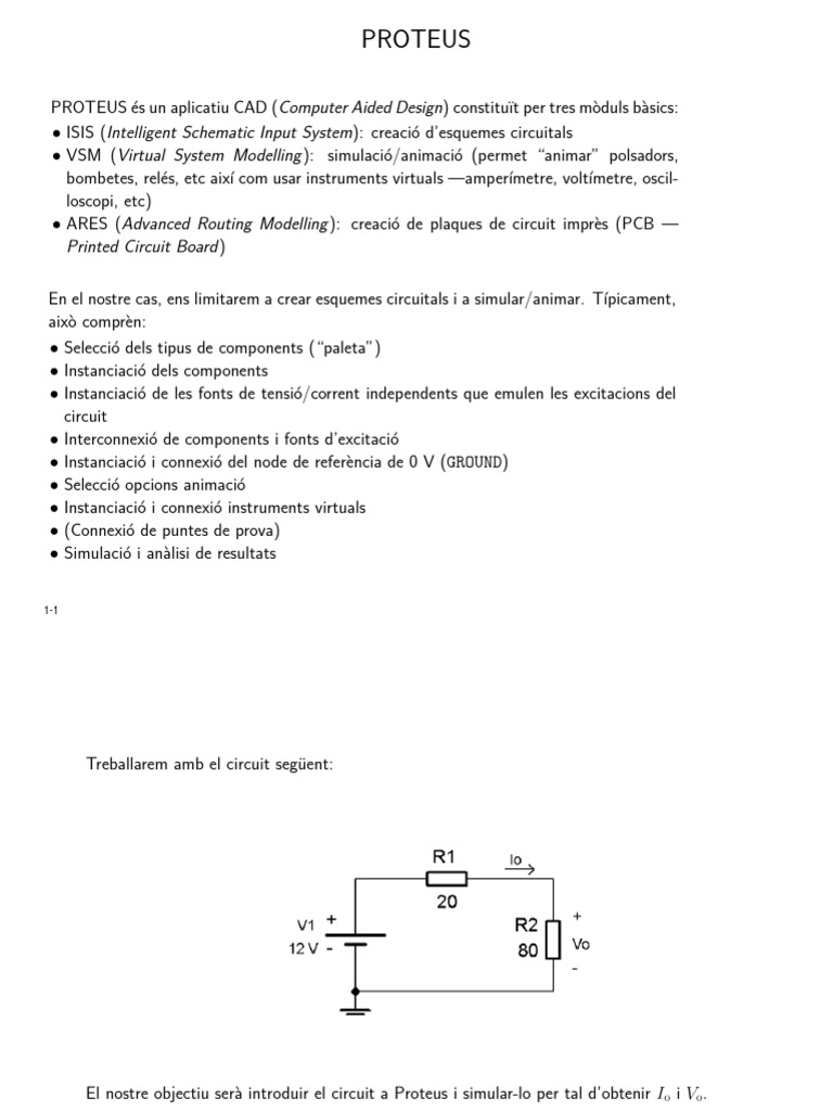Mini-Tutorial Proteus | PDF