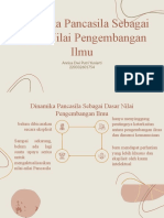 Dinamika Pancasila Sebagai Dasar Nilai Pengembangan Ilmu: Annisa Dwi Putri Yuniarti 220332601754