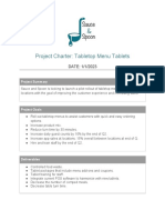 Project Charter - HP