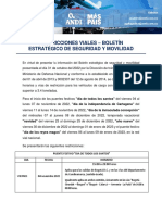 Boletín - Restricciones Viales Nov - Dic 2022 Y Ene 2023