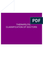 Therapeutic Classification of Doctors