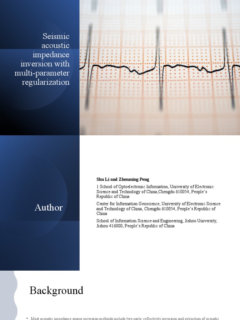 Seismic Acoustic Impedance Inversion - Raka Fajar Nugroho | PDF ...
