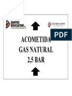 LOGO. ACOMETIDA GAS NATURAL 2.5BAR