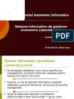 Curs 10 - SIGE Specializate